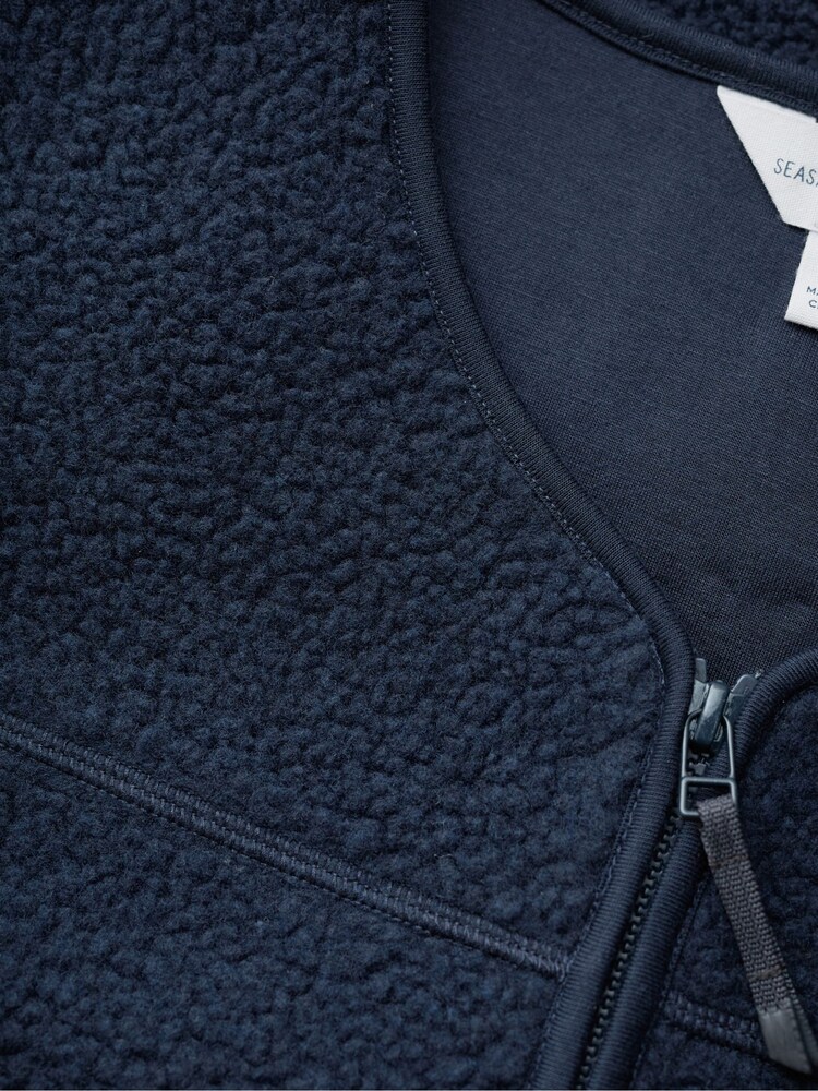 Seasalt Cornwall Blue Folyer Gilet - Image 6 of 6