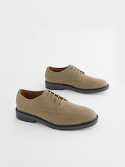 Stone Chunky Sole Derby Shoes - Image 1 of 7