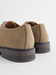 Stone Chunky Sole Derby Shoes - Image 4 of 7