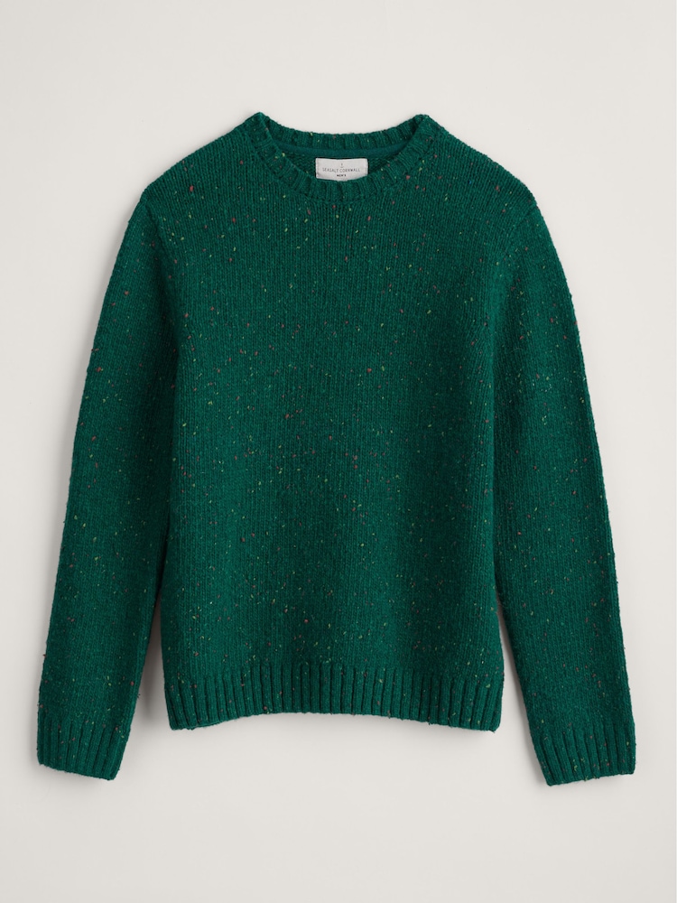 Seasalt Cornwall Green Bizen Jumper - Image 3 of 3