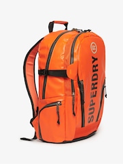 Superdry Orange Tarp Rucksack - Image 3 of 8