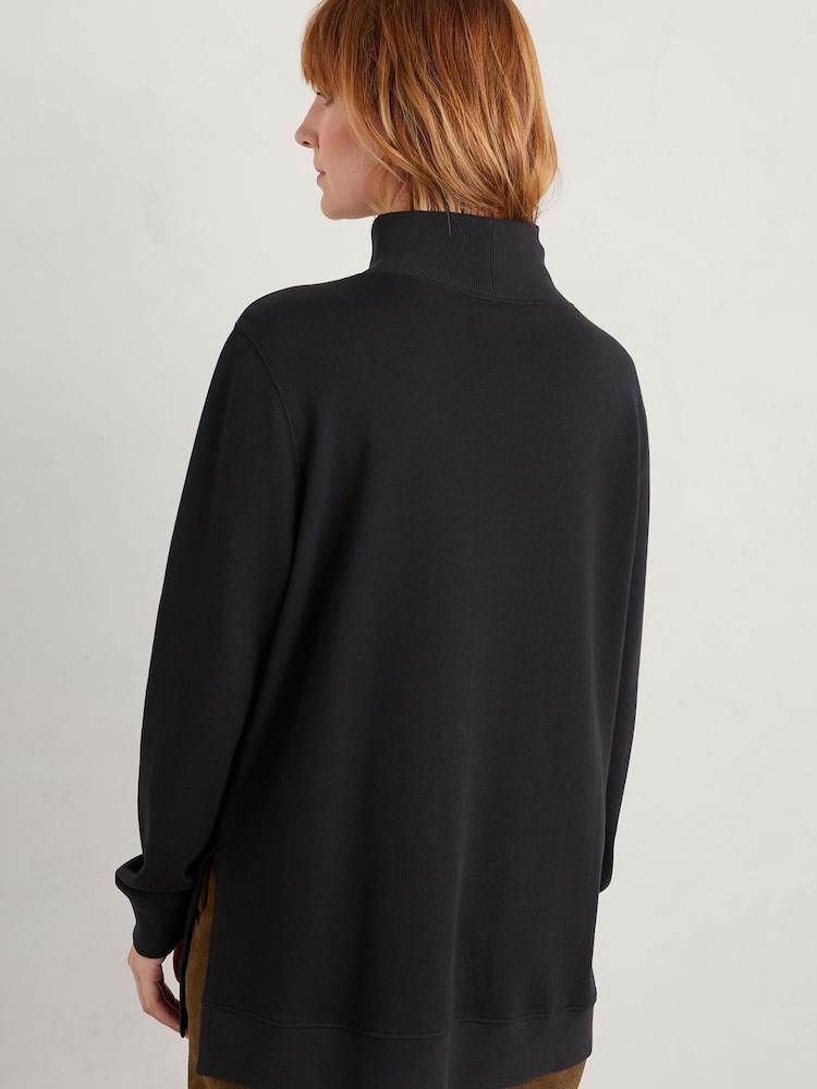 Seasalt Cornwall Bremble Black Sweatshirt - Image 2 of 5