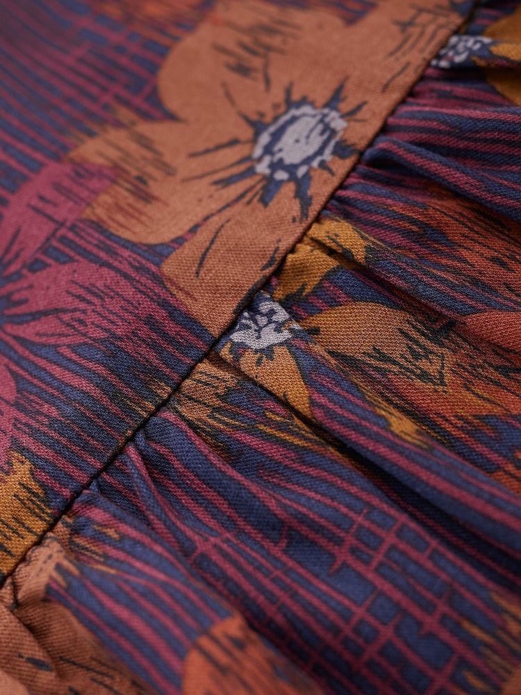 Seasalt Cornwall Blue Wildflower Skirt - Image 5 of 5