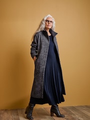 Seasalt Cornwall Blue Folk Song Knitted Midi Dress - Image 3 of 9