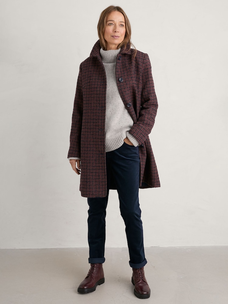 Seasalt Cornwall Wood Cabin Coat - Image 4 of 6