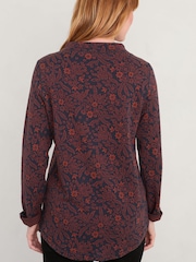 Seasalt Cornwall Blue Shore Sighting Reversible Top - Image 2 of 5