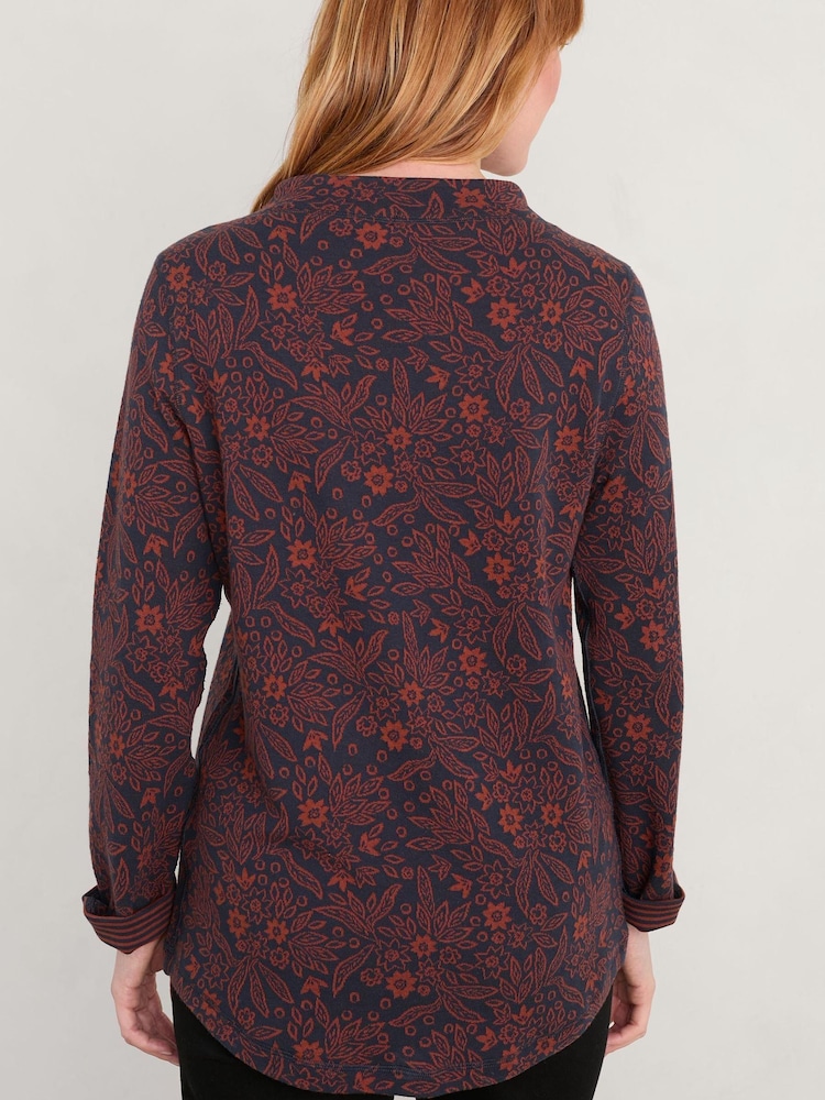 Seasalt Cornwall Blue Shore Sighting Reversible Top - Image 2 of 5 Seasalt Cornwall Blue Shore Sighting Reversible Top - Image 2 of 5