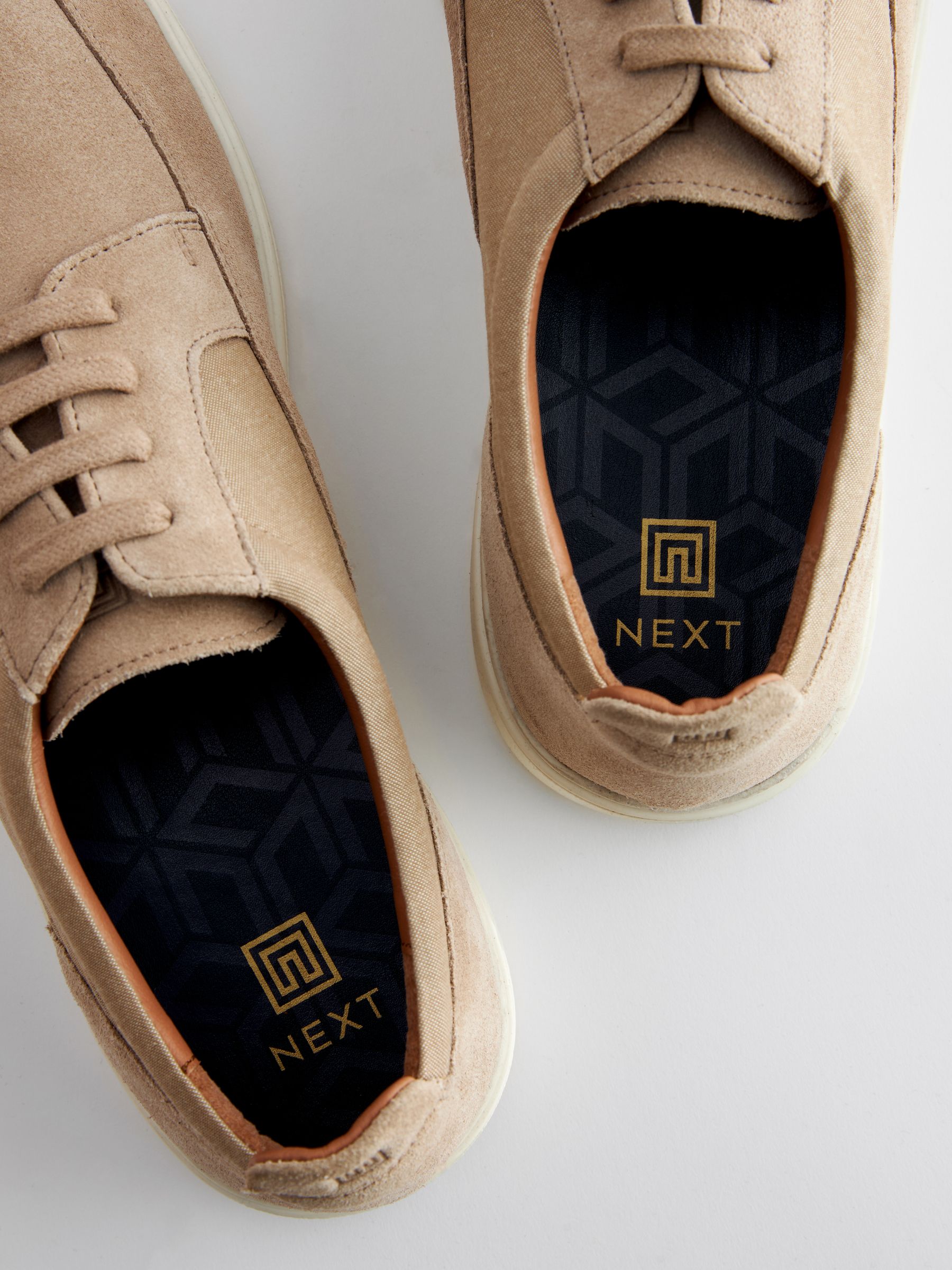 Cream suede sneakers clearance