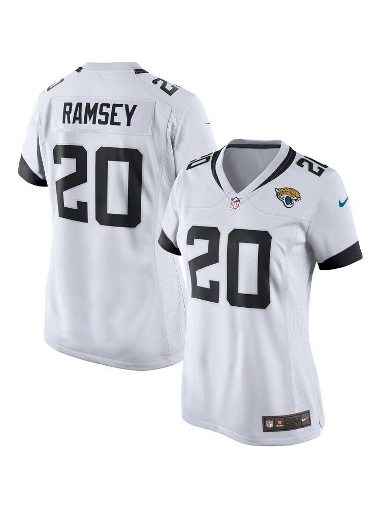 Fanatics Jacksonville Jaguars Road Game White Jersey Jalen Ramsey Womens - Image 1 of 3