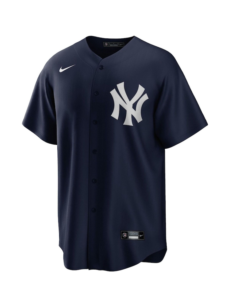 Fanatics Blue New York Yankees Official Replica Alternate Jersey With Torres 25 Printing - Image 2 of 3 Fanatics Blue New York Yankees Official Replica Alternate Jersey With Torres 25 Printing - Image 2 of 3