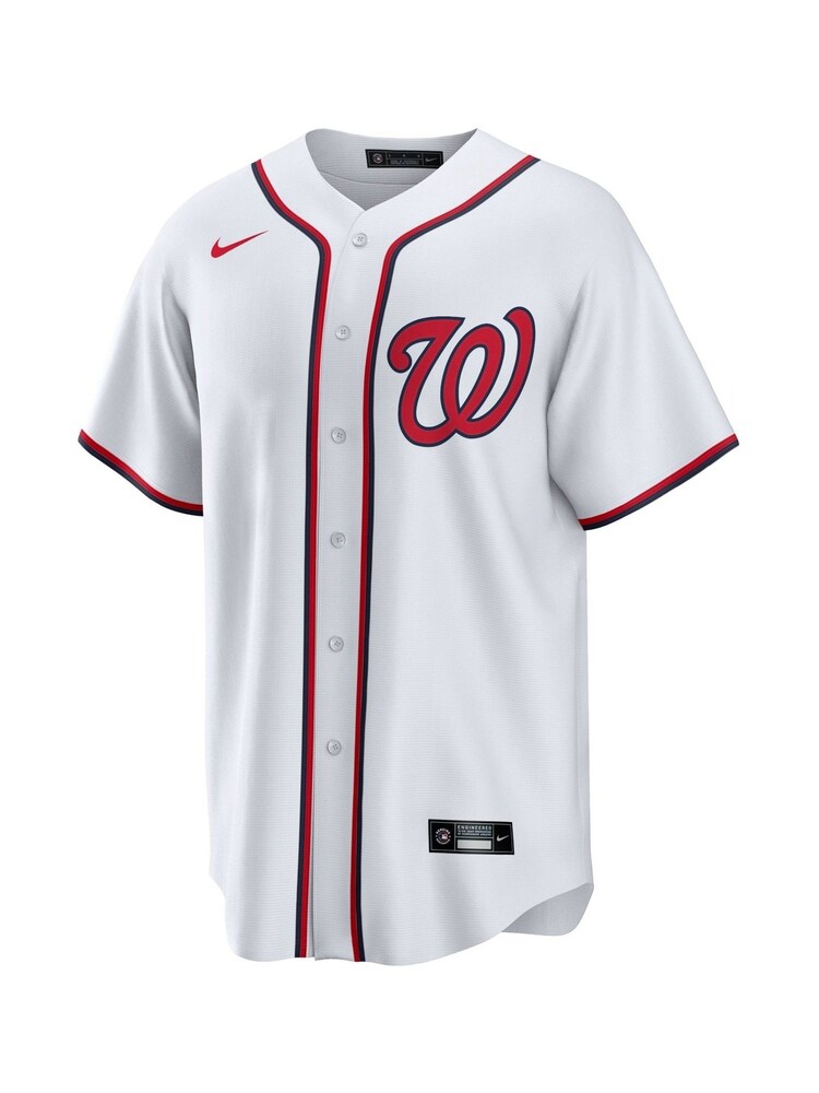 Fanatics Washington Nationals Official Replica Home White Jersey with Strasburg 37 Printing - Image 2 of 3 Fanatics Washington Nationals Official Replica Home White Jersey with Strasburg 37 Printing - Image 2 of 3
