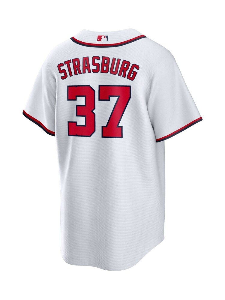 Fanatics Washington Nationals Official Replica Home White Jersey with Strasburg 37 Printing - Image 3 of 3 Fanatics Washington Nationals Official Replica Home White Jersey with Strasburg 37 Printing - Image 3 of 3