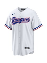 Fanatics Texas Rangers Official Replica Home White Jersey with Degrom 48 Printing - Image 2 of 3