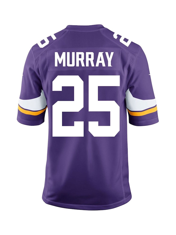 Fanatics Purple Minnesota Vikings Home Game Jersey Latavius Murray - Image 3 of 3 Fanatics Purple Minnesota Vikings Home Game Jersey Latavius Murray - Image 3 of 3