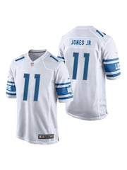 Fanatics Detroit Lions Road Game White Jersey Marvin Jones Jr - Image 1 of 2