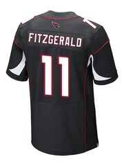 Fanatics Arizona Cardinals Alternate Game Black Jersey - Larry Fitzgerald - Image 2 of 2