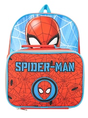 Character Red/Blue Spiderman Backpack & Lunch Bag Set - Image 1 of 6
