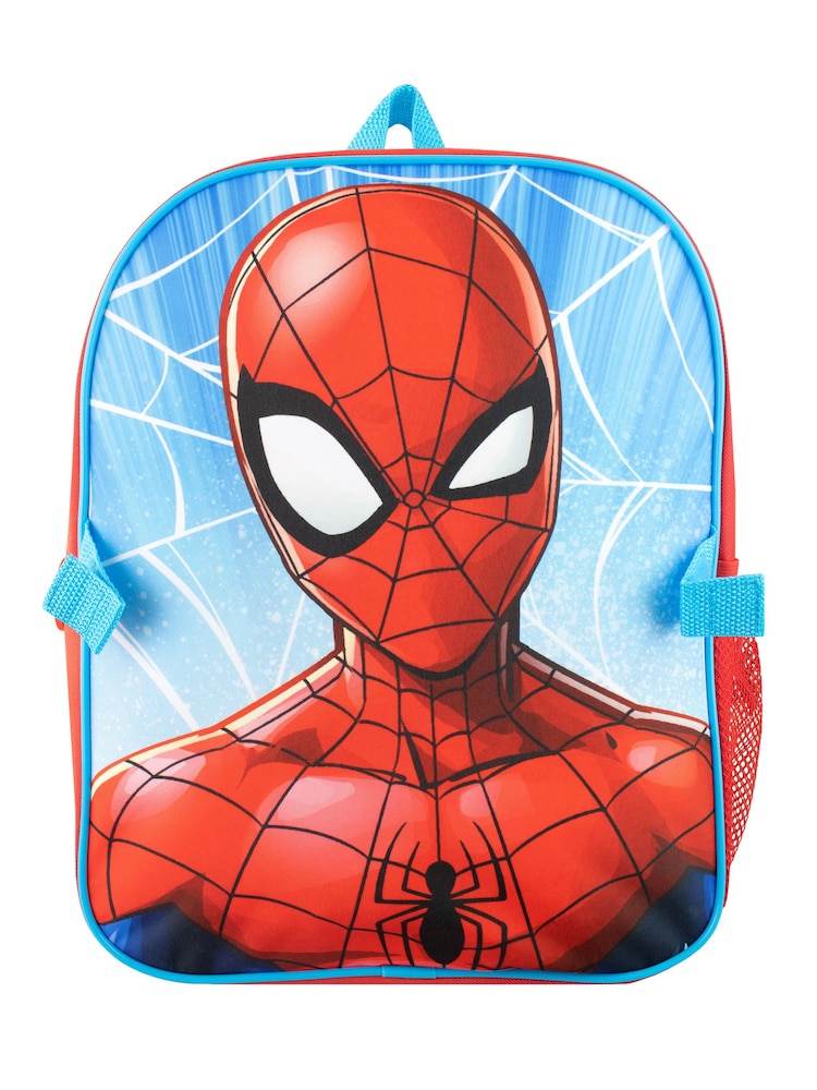 Character Red/Blue Spiderman Backpack Lunch Bag Set Laura Ashley