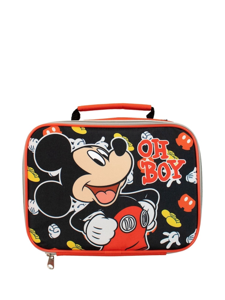 Character Black Mickey Mouse Backpack and Lunchbag Set - Image 4 of 5