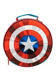 Character Blue Captain America Backpack and Lunchbag Set - Image 4 of 6