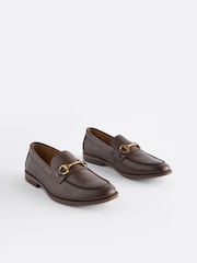 Brown Loafers With Snaffle Trim - Image 2 of 6