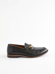 Black Loafers With Snaffle Trim - Image 3 of 8