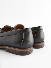 Black Loafers With Snaffle Trim - Image 8 of 8