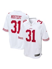 Fanatics San Francisco 49ers Game Road White Jersey  - Raheem Mostert - Image 1 of 3