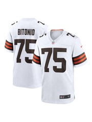 Fanatics Cleveland Browns Game Road White Jersey - Image 1 of 3