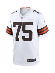 Fanatics Cleveland Browns Game Road White Jersey - Image 2 of 3