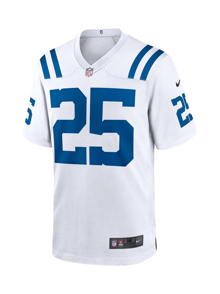 Fanatics Indianapolis Colts Game Road Marlon Mack White Jersey - Image 2 of 3
