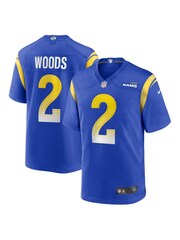 Fanatics Blue Los Angeles Rams Game Team Colour Robert Woods Jersey - Image 1 of 3