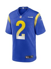 Fanatics Blue Los Angeles Rams Game Team Colour Robert Woods Jersey - Image 2 of 3