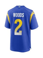Fanatics Blue Los Angeles Rams Game Team Colour Robert Woods Jersey - Image 3 of 3
