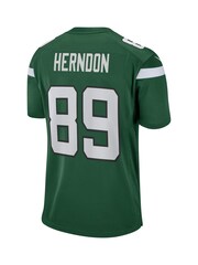 Fanatics Green New York Jets Game Team Colour Chris Herndon Jersey - Image 3 of 3