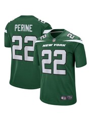 Fanatics Green New York Jets Game Team Colour La'Mical Perine Jersey - Image 1 of 3
