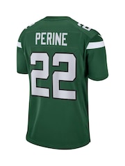 Fanatics Green New York Jets Game Team Colour La'Mical Perine Jersey - Image 3 of 3
