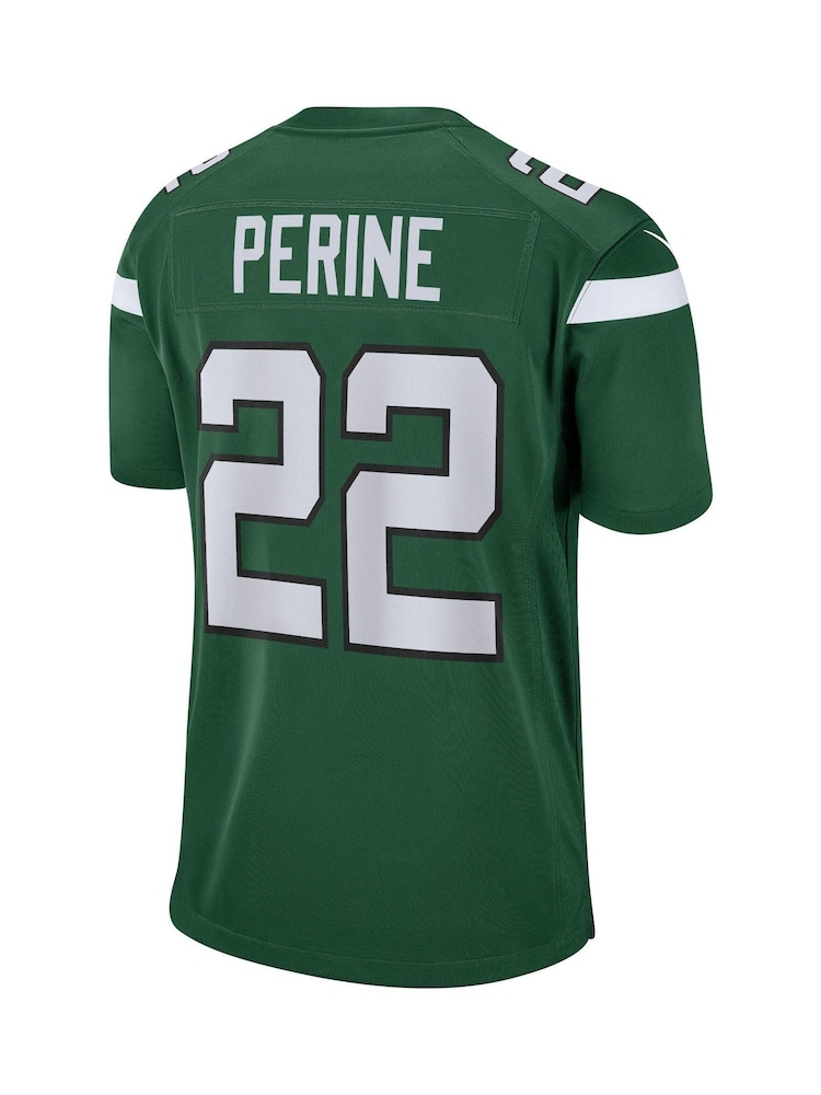 Fanatics Green New York Jets Game Team Colour La'Mical Perine Jersey - Image 3 of 3