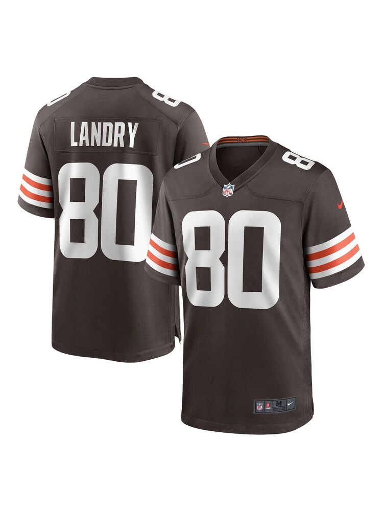 Fanatics Cleveland Browns Game Team Colour Jarvis Landry Jersey - Image 1 of 3 Fanatics Cleveland Browns Game Team Colour Jarvis Landry Jersey - Image 1 of 3