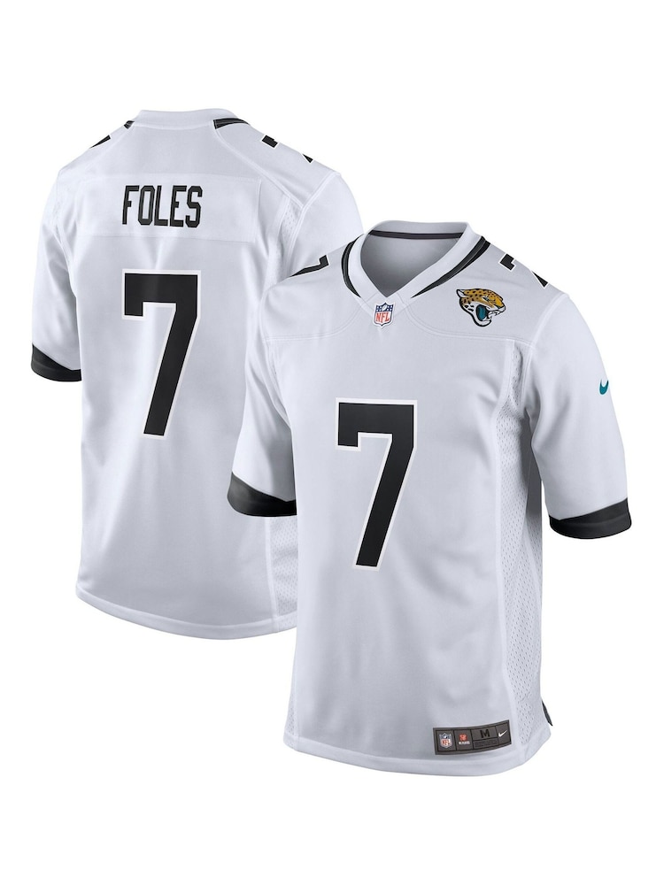 Fanatics Jacksonville Jaguars Road Game Nick Foles White Jersey - Image 1 of 3 Fanatics Jacksonville Jaguars Road Game Nick Foles White Jersey - Image 1 of 3