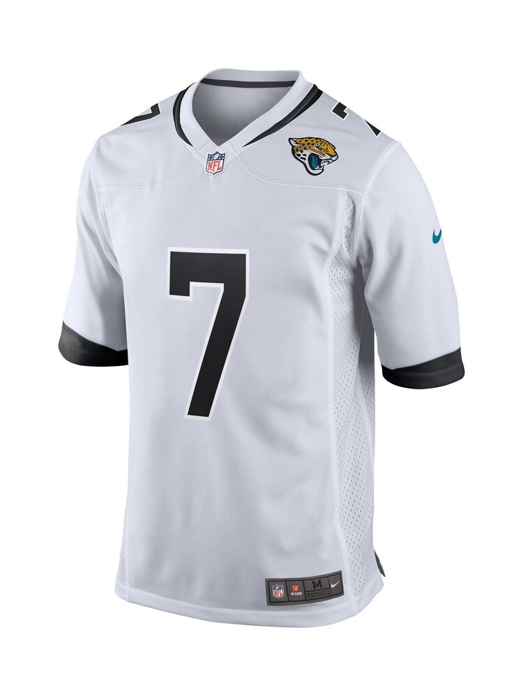 Fanatics Jacksonville Jaguars Road Game Nick Foles White Jersey - Image 2 of 3 Fanatics Jacksonville Jaguars Road Game Nick Foles White Jersey - Image 2 of 3