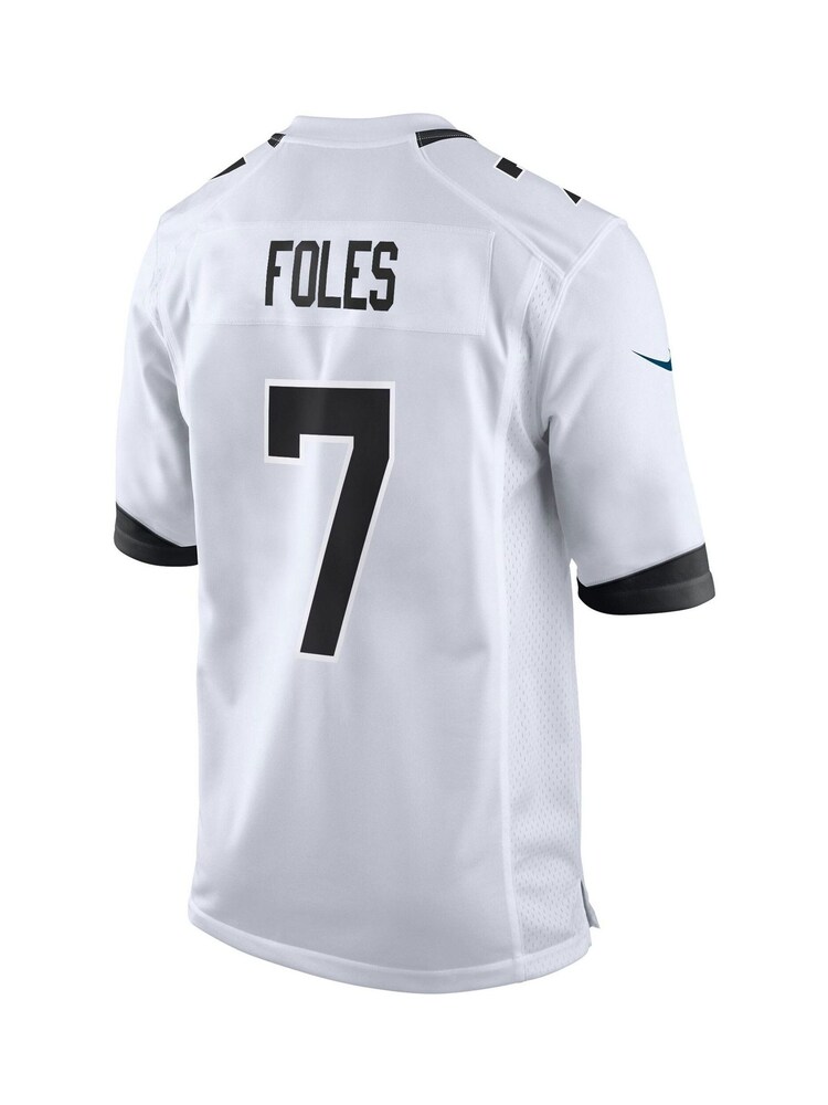 Fanatics Jacksonville Jaguars Road Game Nick Foles White Jersey - Image 3 of 3 Fanatics Jacksonville Jaguars Road Game Nick Foles White Jersey - Image 3 of 3