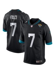Fanatics Jacksonville Jaguars Home Game Nick Foles Black Jersey - Image 1 of 3