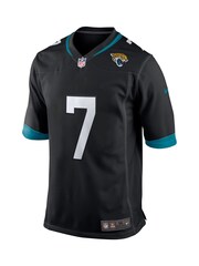 Fanatics Jacksonville Jaguars Home Game Nick Foles Black Jersey - Image 2 of 3