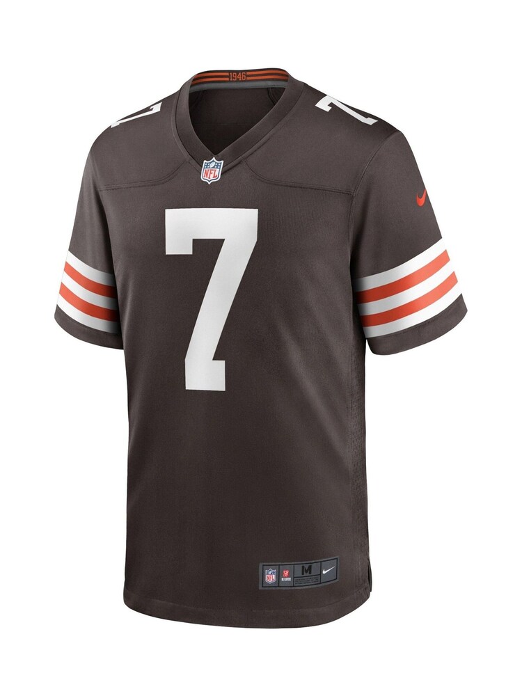 Fanatics Cleveland Browns Game Team Colour Jamie Gillan Jersey - Image 2 of 3