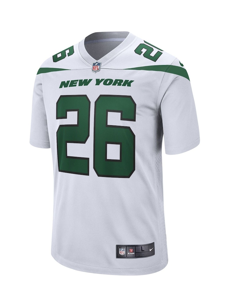 Fanatics New York Jets Road Game LeVeon Bell White Jersey - Image 2 of 3