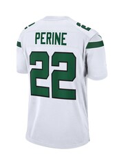 Fanatics New York Jets Game Road White La'Mical Perine Jersey - Image 2 of 2