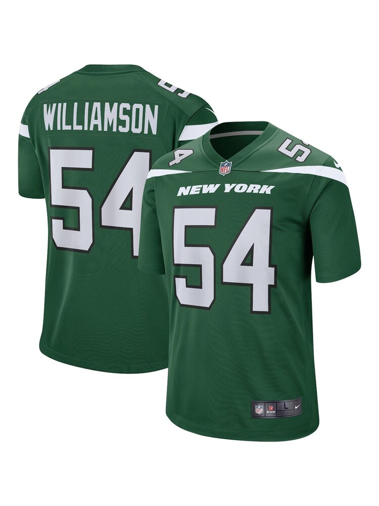 Fanatics Green New York Jets Game Team Colour Avery Williamson Jersey - Image 1 of 1