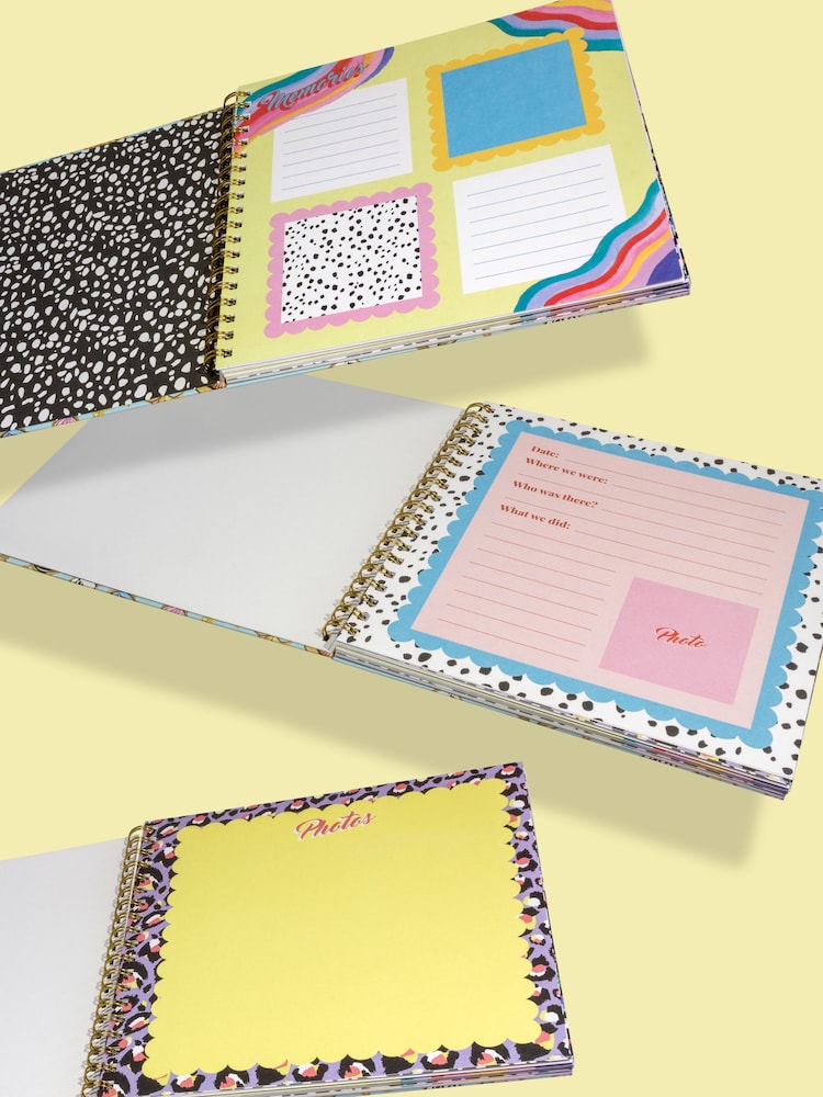 Eleanor Bowmer Blue Scrapbook with 3 sheets of Vinyl Stickers - Image 2 of 2