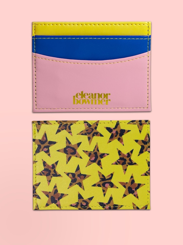 Eleanor Bowmer Yellow 'Life is Fantastic' Keyring and Purse Cardholder Set - Image 2 of 2